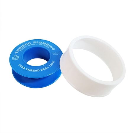 Thrifco Plumbing 1/2 Inch x 100 Inch PTFE Thread Sealing Tape 4400155